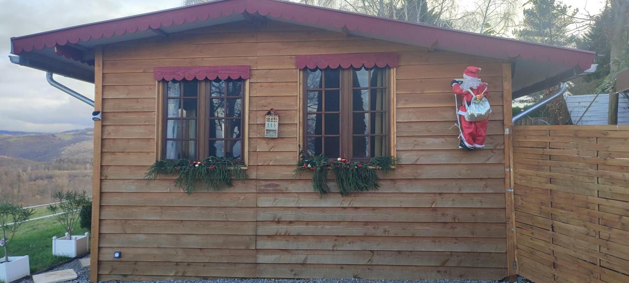 Domaine Le Lanis "Cabane De Pauline" Saint-Girons  Exterior photo